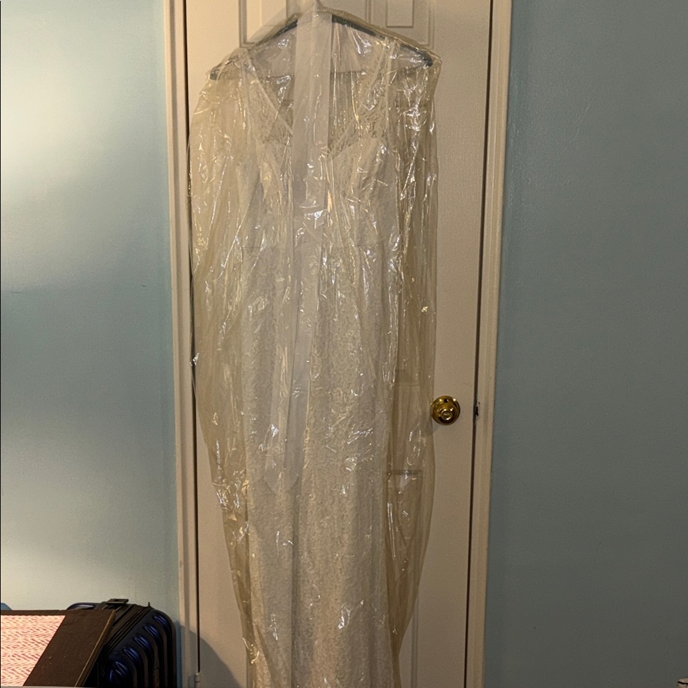 Adrianna Papell Elegant White Dress